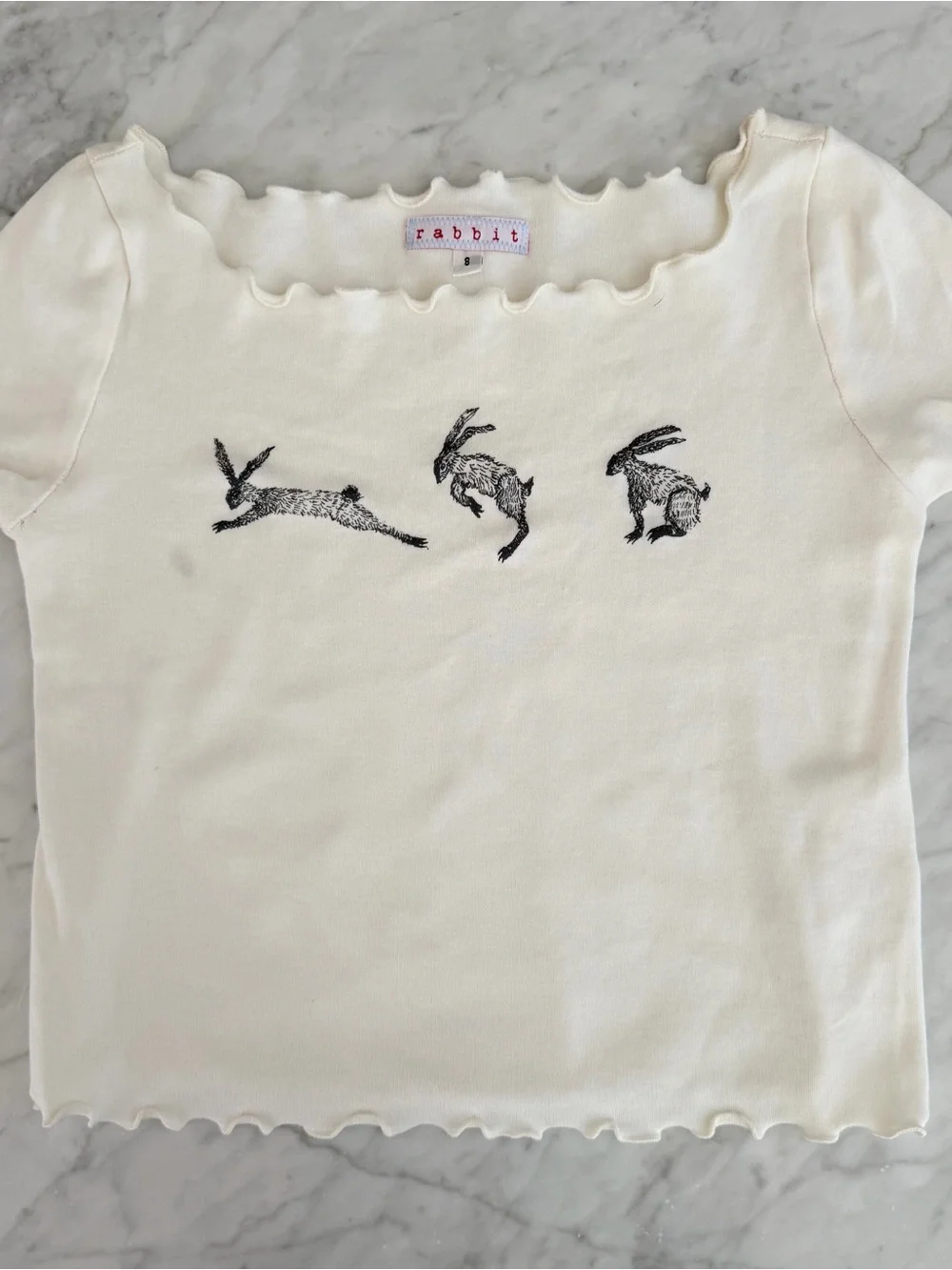 Rabbit Lettuce Edge Tee